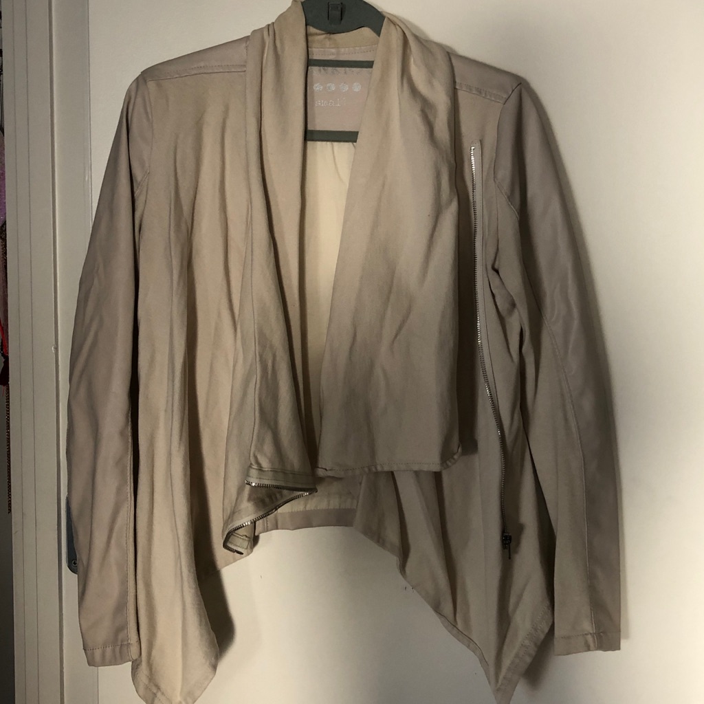 Mixed Materials Jacket